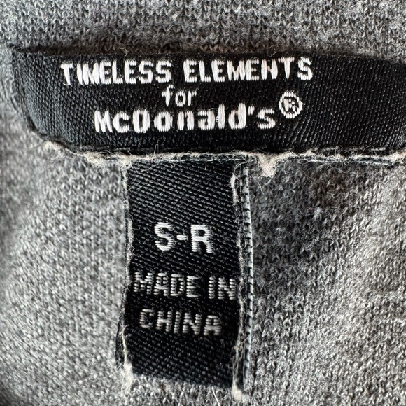 Authentic Timeless Collections for McDonald’s 2018 Gray Uniform T-Shirt - Picture 2 of 10